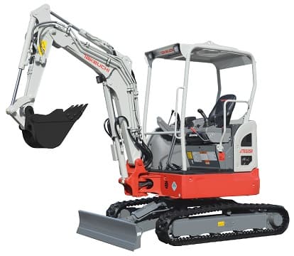 Takeuchi TB 325 R huren bij NML Verhuur