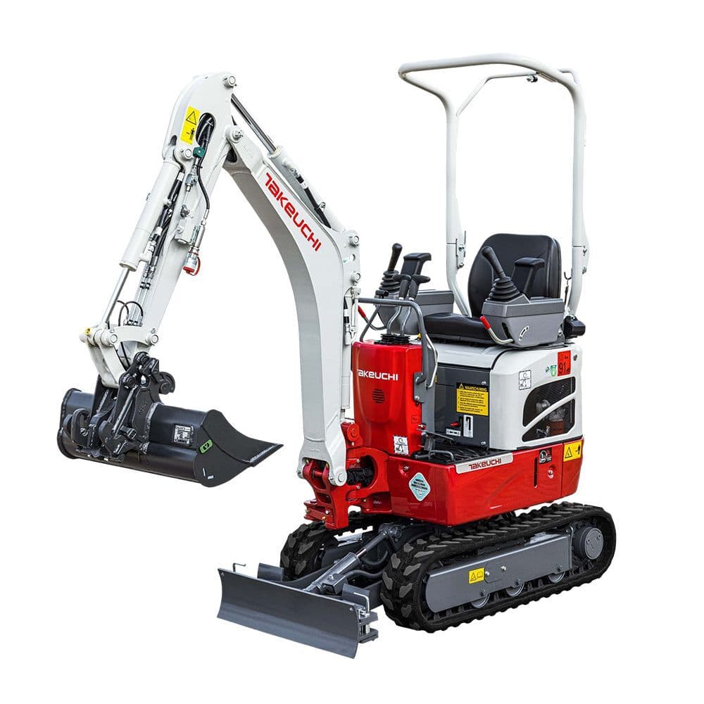 Takeuchi TB210R huren bij NML Verhuur