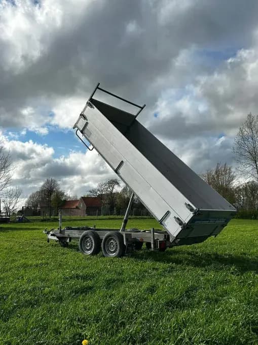 Kipper Aanhangwagen 3000 kg huren bij NML Verhuur